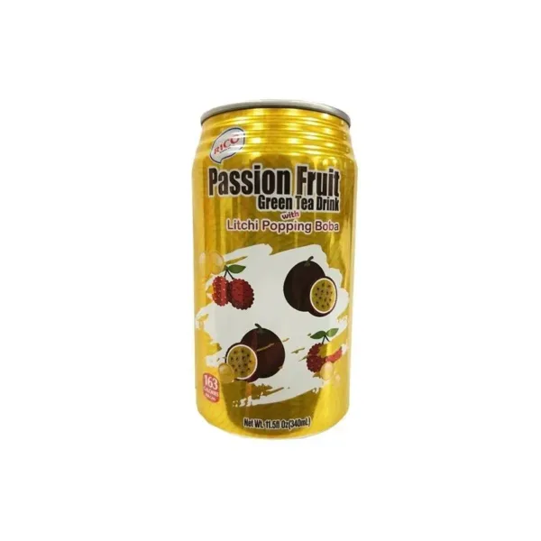 Passion Fruit Green Tea Drink 340g RICO